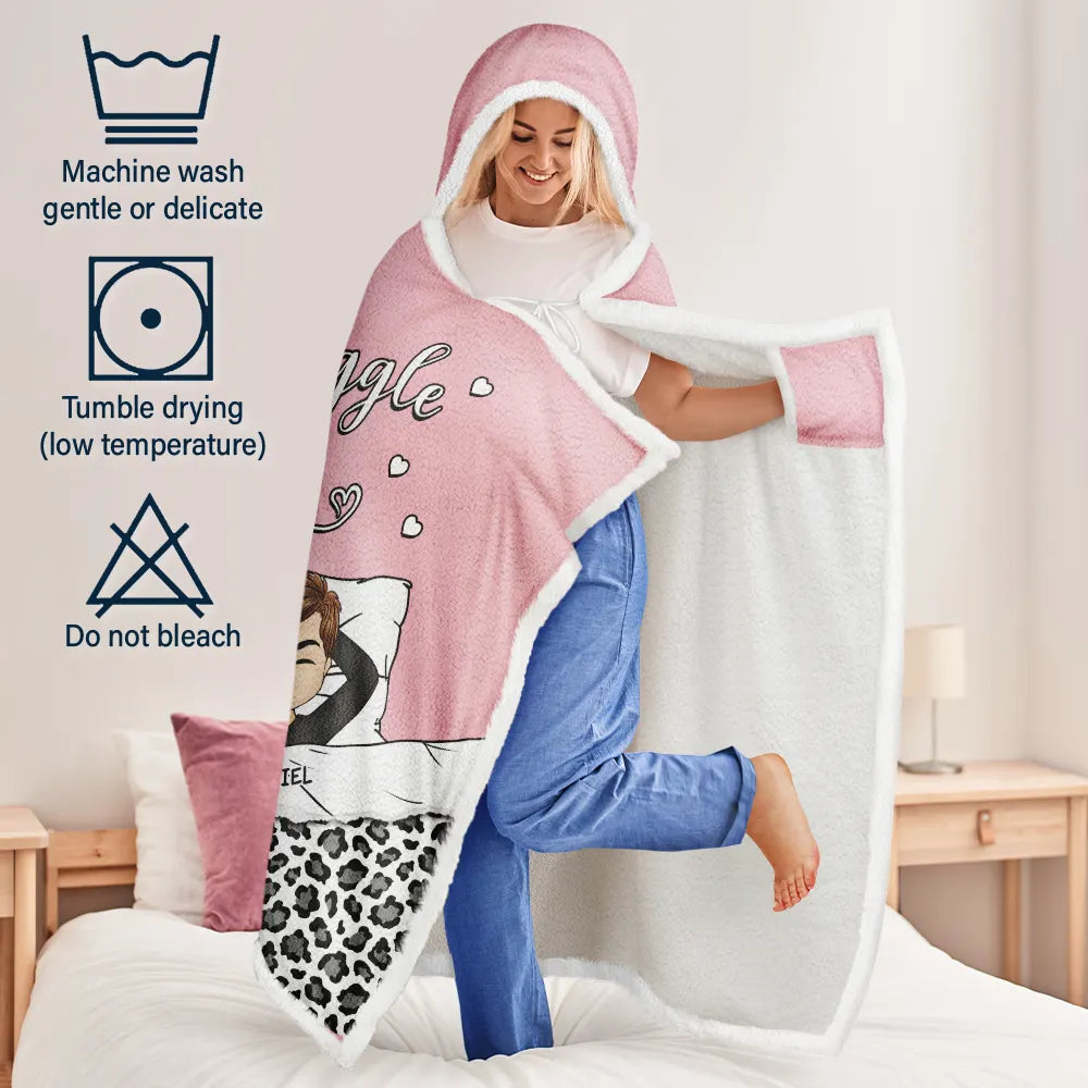 Our Snuggle Blanket - Personalized Wearable Hooded Blanket