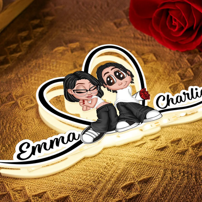 Gia Đình - Ánh Sáng Của Bạn Sẽ Luôn Tỏa Sáng Trong Tim Tôi - Hộp Đèn Cá Nhân